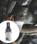 Heavy Duty 4WD Front Drive Actuator For Chevy Silverado Avalanche And Cadillac Escalade K1500 K2500 4X4 Differential axle motor installation under vehicle.