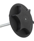 Nissan Spare Tire Hold Down Screw And Retainer Fastener Replacement Clamp For 350Z 370Z OEM 74810 JY01B, black plastic, metal screw
