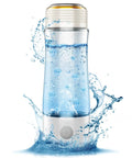 Portable Hydrogen Water Bottle With 2300ppb Molecular Hydrogen And PEM SPE Technology in splash of water