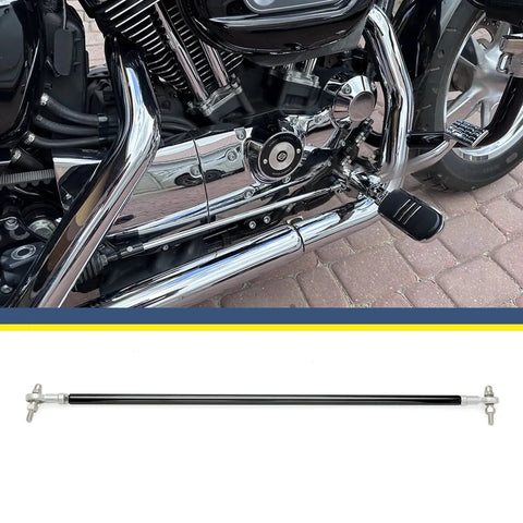 Harley Sportster Brake Linkage Rod For XL883 XL1200 Forward Controls 2004 2013 Black Aluminum Upgrade Kit Easy Install Built To Last Ultra Durable Precision Fit Smooth Braking Street Ready Look installed on Harley Sportster