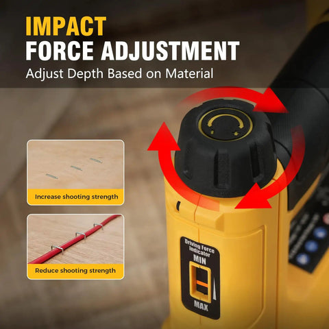 Built Tough 18 Gauge Cordless Brad Nailer And Crown Stapler Kit With 2Ah Battery And Charger, Straight Shooting Zero Hassle Power Tool For Upholstery And Home Diy Projects Plus Two Thousand Fasteners Included
