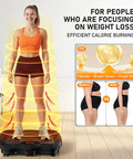Vibration Plate Exercise Machine For Full Body Workouts, 130 Levels Of Vibration, Lymphatic Drainage And Weight Loss, 450 Lb Capacity