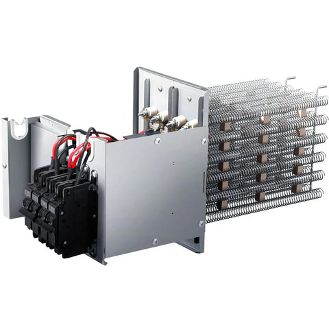 Tough As Nails 4 Ton Central AC And Mini Split Heat Pump With Killer Cooling Power 10kw Backup Heat Inverter Tech Variable Speed Drive Crush Summer Heat Smooth Running Heavy Duty Build
