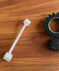 Adjustable Hinge Gap Tool Heavy Duty Wrench For Precision Door Hinge Alignment And Repair Fits Fireproof Doors And Multiple Hinge Types Portable DIY Friendly Tool For Home And Commercial Use on wooden background.