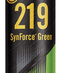 Schaeffer's SynForce Green extreme-pressure waterproof grease, 14 oz can with yellow cap.