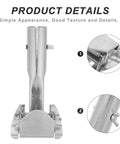 Metal Mop Head Holder Clamp With Screws For Quick Replacement Steel Jaw Mop Clamp Easy Install Mop Handle Accessory