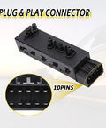 Driver Side Power Seat Switch 8 Way Recliner Tilt Control Replacement Fits Chevy Camaro Equinox Malibu 2010 2019