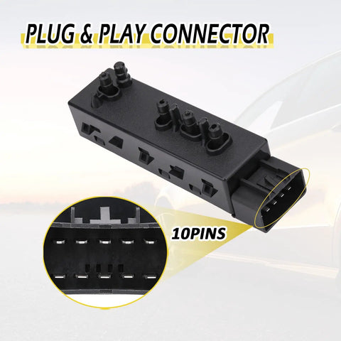 Driver Side Power Seat Switch 8 Way Recliner Tilt Control Replacement Fits Chevy Camaro Equinox Malibu 2010 2019