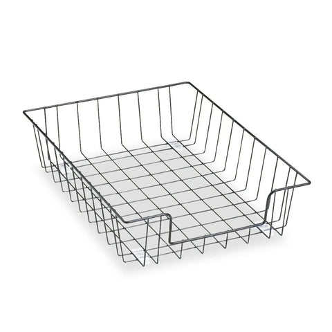 3 Inch Desk Tray Organizer Wire Letter Size For Desk Mail Files Memos Pro Grade Durable Steel Black