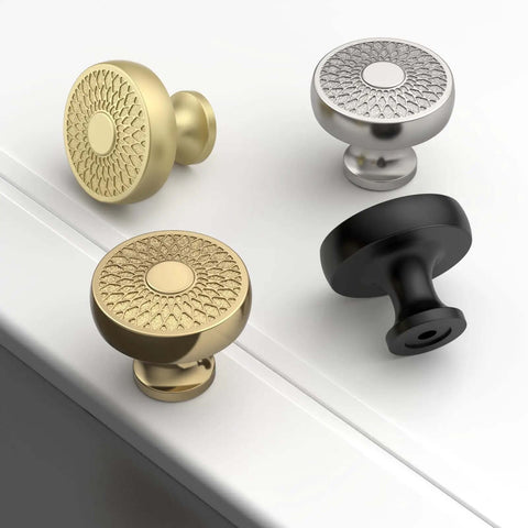 Dope Champagne Bronze Cabinet Knobs And Drawer Pulls 30 Pack For Kitchen Cabinets And Dressers Gold Hardware Easy Install Durable Metal Kitchen Accessories