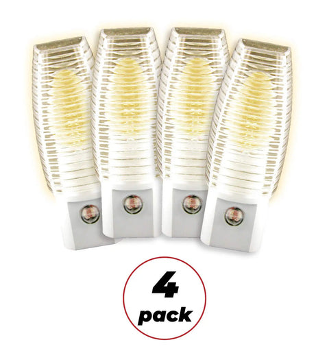 Incandescent Night Light 4 Pack Plug In Dusk To Dawn Night Lights For Hallways Bathrooms And Bedrooms Auto On At Dusk