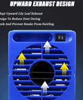 Desktop Soldering Fume Extractor With Heavy Duty Carbon Filter And Hella Powerful Suction For Quick Workshop Smoke Ventilation And Flux Odor Control No Sweat Setup Ever, showing upward exhaust vents.