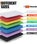 Slick Heavy Duty Foam Shims To Square Up Crooked Walls Quick in 7 colors and sizes for various gap filling tasks.