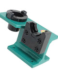 CAT40 Tool Holder Tightening Fixture Universal CNC Clamp For Precise Machining, aluminum alloy construction, angled view