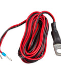 Temp Sensor Probe for Quattro and MultiPlus Inverters and Inverter Chargers, Compatible with Cerbo GX and Venus GX, Spare Part for Easy Plug and Play Battery Temp Monitoring and Safe System Performance, red-black wire with ring terminal