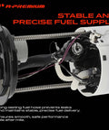 Electric Fuel Pump Module Assembly With Pressure Sensor For Buick LaCrosse And Pontiac Grand Prix, showing internal components and fuel hose.