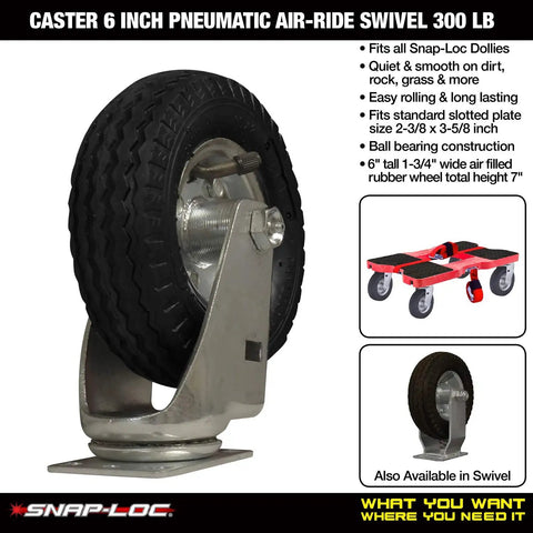 Kick Up Your Cart Game With These Smooth Rolling Six Inch Caster Wheels Tough As Nails All Terrain Polyurethane Swivel Casters