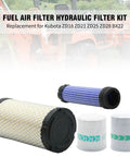 Kubota Oil, Fuel, Air and Hydraulic Filter Kit Replacement for BX22 BX23 BX24 ZD18 ZD21 ZD25 GR2100 GR2110 GR2120 Tractors
