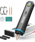 Rechargeable Cordless Battery Spot Welder With Visual Display 3360W Max Power 1-99 Gear Settings Copper Tips Portable Lithium Battery Welder