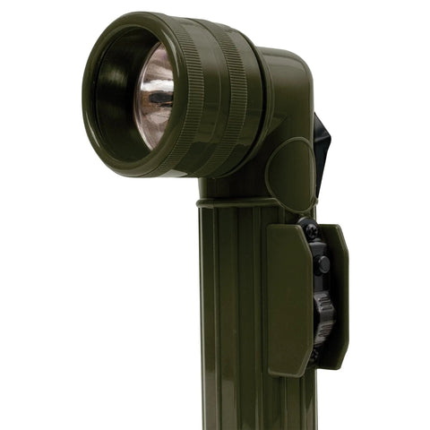 Versatile D-Cell Flashlight With Multi Mode Switch And Morse Code Signaling Water-Resistant High Impact Plastic Body Interchangeable Red Blue Yellow Green Lenses Spare Bulb Included For Any Job Or Adventure