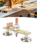 Heavy Duty Welding Magnet Ground Clamp With 4mm Insulation Board For Spotter Tool And Welding Machine Connectivity To Ensure Safe Double Ground Connector, detailed view.