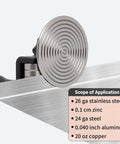 Compact Manual Metal Bending Machine For Sheet Metal No Fuss Easy To Use Multi Metal Compatible Bender for 26 ga stainless steel