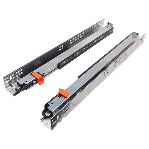 Progressa 21 Inch Undermount Soft Close Drawer Slides Full Extension Ball Bearing For Beefy 120 Lb Load Capacity Heavy Duty Kitchens