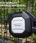 Five Eighth Inch By One Hundred Foot Heavy Duty Retractable Garden Hose Reel With Wall Mount and Self Rewind System