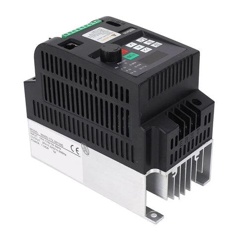 1.5 KW Variable Frequency Drive With PID Control And Efficient Cooling For Industrial 110V To 220V Automation Applications Converts Single Phase To Three Phase Motors And Delivers Smooth Precise Speed Control Built To Last