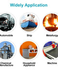 Image showing applications of Ultrasonic Leak Detector And Industrial Stethoscope For Engines Bearings Valves Pumps And Pipes