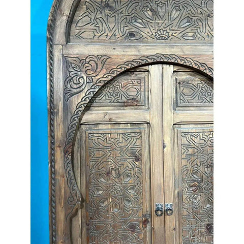Hand Crafted Barn Door With Rustic Antique Look Made To Order Solid Wood Interior Sliding Or Hinged Door In Custom Sizes