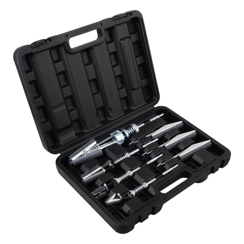 Shop Grade Adjustable Cylinder Honing Tool Kit For Smooth Motor Rebuilds And Precision Bore Finishing With Multiple Mandrels in case.