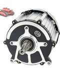 Kick Ass Brushless Differential Motor For Electric Trike And Go Kart Vehicle Featuring Pure Copper Coils 16T Gear Shaft 60V 1500W Diy Custom Build close-up view
