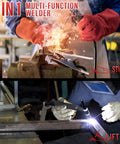 2 In 1 110V MMA Stick Welder And Lift TIG Inverter Portable Arc Welder in action for versatile projects