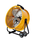 Bad Boy 20 Inch Industrial Floor Fan With Wheels Rock Solid Heavy Duty Drum Design High Velocity Savage Air Flow For Garage Warehouse And Shop Cooling Applications