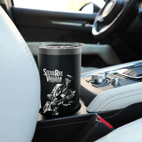 Artist Image Stainless Steel Insulated Tumbler With Dual Wall Insulation, Leak Proof Lid, BPA Free, in car console