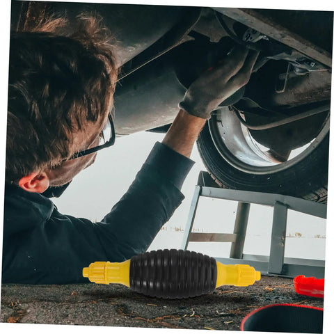 Portable Transfer Pump For Trucks, Cars, And Boats - Manual Siphon Pump For Fast Liquid Transfer, Easy Extraction, No Spill Design, Anti Leak Air Feature, Great For Yachts And Heavy Equipment Tools used under vehicle