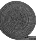 High Temp Grill Gasket Replacement For Large And XLarge Kamado Grills Self Adhesive No Fuss Fifteen Feet Long Seven Eighths Inch Wide One Eighth Inch Thick Leak Proof Seal For Big Green Egg Ovens And Smokers rolled gray felt gasket