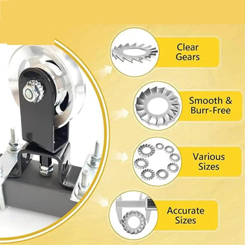 Heavy Duty Tough As Nails Lock Washers 500 Pack M2.5 M3 M4 M5 M6 M8 External Tooth Serrated Shakeproof Star Gasket