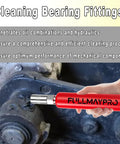 All In One Zerk Fitting Cleaner Tool With Penetrating Fluid And Hydraulic Flush cleaning bearing fitting