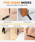 Handy Multi Function Scribing Tool for Woodworking and Metalworking Adjustable Aluminum Alloy Scribe in various uses