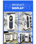 Factory view of Beefy 120kW DC Fast EV Charger With Dual CCS Connectors, Multi Power Options, Level 3 Commercial Charging Station