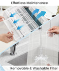 Removable and washable filter for Top Shelf 36000 BTU Tri Zone Mini Split Air Conditioner featuring easy maintenance.