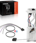 Electric Fuel Pump Module Assembly With Pressure Sensor For Chevrolet Colorado And GMC Canyon 2004 2005 3.5L And 2.8L Gas Engines, Durable Replacement With Easy Install And Reliable Performance, showing pump, wires, and box components.