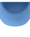 Hang Glider Dad Hat For Adrenaline Junkies Adjustable Light Blue Baseball Cap With Your Dad My Dad Graphic, top view.