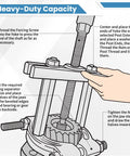 Illustrated guide using 14 Piece Bearing Separator Puller Set 2 Inch And 3 Inch Heavy Duty 5 Ton Bearing Puller Kit for proper bearing removal