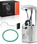 Heavy Duty Electric Fuel Pump Module Assembly For Chrysler Aspen And Dodge Durango 2008 To 2009 V6 V8 Models with packaging and accessories.