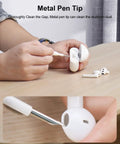 Multi Function Cleaning Pen For AirPods Pro 1 2 3 And Earbuds Case Soft Bristle Brush Kit Metal Tip cleaning dust from AirPods case.
