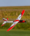 ElectroStreak 1.1m PNP RC Electric Airplane with modern features flying over field