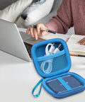 Hard Drive Carrying Case For Crucial X10 X10 Pro X9 X9 Pro Portable SSD 2TB 4TB 6TB 8TB EVA Shockproof Water Resistant Storage Travel Ready Gear